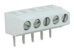 CTB1050/5: Standard Terminal Block, 5 Contacts, 5 mm, Terminal Block, PCB, PCB Mount, 14 AWG
