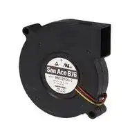 9BD24FC6-1: Fan Blower, Centrifugal, 24 VDC, DC, 76 mm, 20 mm, 8.8 CFM