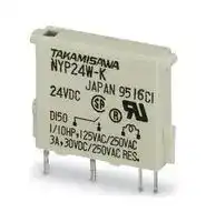 2961037: Power Relay, SPST-NO, 24 VDC, 3 A, REL-MR-G Series, Through Hole
