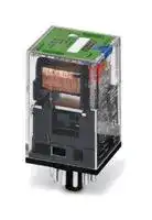 2834274: Power Relay, 3PDT, 24 VDC, 10 A, REL-OR Series, Socket