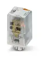 2903691: Power Relay, DPDT, 120 VAC, 3 A, REL-OR2/L Series, Socket