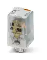 2903692: Power Relay, DPDT, 230 VAC, 3 A, REL-OR2/L Series, Socket