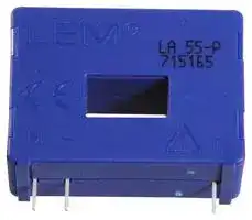 LA 55-P: Current Transducer, LA Series, 50A, -70A to 70A, 0.9 %, Closed Loop Output, 12 Vdc to 15 Vdc