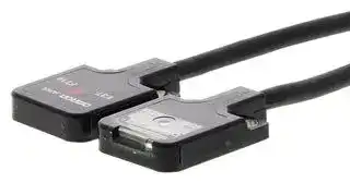 E3T-FT13 2M: Photoelectric Sensor, E3T Series, 500 mm, Through Beam, PNP, 12 Vdc to 24 Vdc, Light On