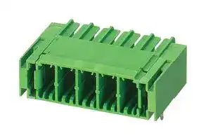 1711655: Terminal Block, Header, 7.62 mm, 5 Ways, 41 A, 630 V, Through Hole Right Angle