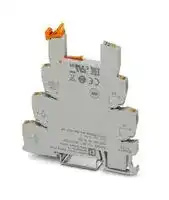 2900261: Relay Socket, DIN Rail, Push In, 24 VDC, PLC-INTERFACE Series