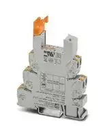 1012006: Relay Socket, DIN Rail, Push In, 48 VDC, PLC-BPT Series