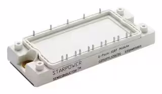 GD100FFX65C5S: IGBT Module, Three Phase Full Bridge, 130 A, 1.45 V, 331 W, 150 °C, Module