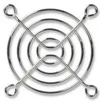 MCSC60-W2: Fan Finger Guard, Grille, Steel - Wire Form, 60mm Axial Fans, 50 mm, Silver
