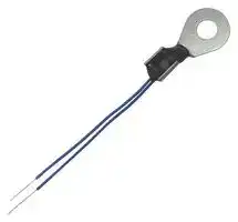 B57703M0103G000: Thermistor, NTC, Ring Lug, 10 kohm, B57703M Series, 3988 K, Free Hanging, Wire Leaded