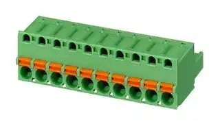 1873058: Pluggable Terminal Block, 5.08 mm, 2 Ways, 24 AWG, 12 AWG, 2.5 mm², Push In
