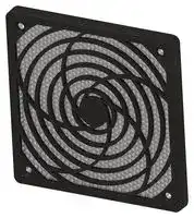KEMVENT120: EMI Shielding Gasket, ABS, 125mm L x 125mm W x 10mm D