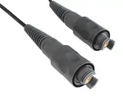 PXEB5201B005: Fibre Optic Cable, Multimode, 2 Fibres, 62.5µm / 125µm, Plug to Plug, 5 m