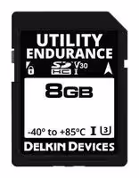SE08FSTL2-3B000-3: Flash Memory Card, SDHC Card, 8 GB, UHS-I U3, V30
