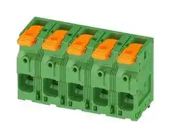 1119818: Wire-To-Board Terminal Block, 15 mm, 2 Ways, 18 AWG, 4 AWG, 16 mm², Push In