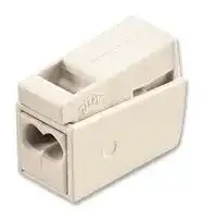 224-112: Standard Terminal Block, White, 224, 1 Contacts, Terminal Block, Standard, Cable Mount, 16 AWG