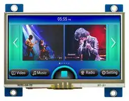 MDT0430GIHR-HDMI: TFT LCD, 4.3 ", 480 x 272 Pixels, Landscape, RGB, 5V