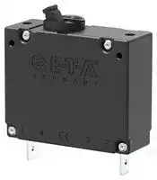 8340-F410-P1M1-A3H0-20A: Magnetic Hydraulic Circuit Breaker, Flange Mount, 8340 Series, 20 A, 1 Pole, 415 V, 2 kA, 7.5 s