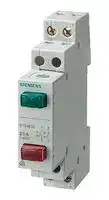 5TE4830: Pushbutton, SPST-NO, SPST-NC, 20 A, 400 VAC, Red/Green, Switches