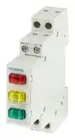 5TE5803: Traffic Light Signalling Device, 3 Lamps, 230 VAC, Red/Yellow/Green