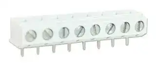 CTB5050/8: Wire-To-Board Terminal Block, 5 mm, 8 Ways, 30 AWG, 14 AWG, 1.5 mm², Screw
