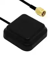 MIKE19/1M/SMAM/S/S/26: Patch Antenna, 1.575GHz, GNNS/GPS/Glonass/Galileo/BeiDou/QZSS, 23.39dBi, 1M Cable
