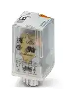 2903694: Power Relay, 3PDT, 24 VAC, 10 A, REL-OR3/L Series, Socket