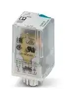 2907027: Power Relay, 3PDT, 220 VDC, 2 A, REL-OR3/LDP Series, Socket