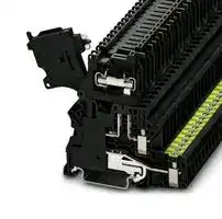 3070053: Fused Terminal Block, Lever, 2 Ways, 4 mm², Screw, 6.3 A
