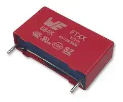 890334026020CS: Safety Capacitor, Metallized PP, Radial Box - 2 Pin, 0.68 µF, ± 10%, X2, Through Hole