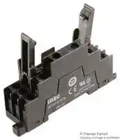 SF1V-4-07L: Relay Socket, DIN Rail, Screw, 10 Pins, 6 A, 250 V, SF1V Series