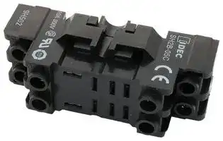 SH2B-05C: Relay Socket, DIN Rail, Screw, 8 Pins, 10 A, 300 V, RH Series