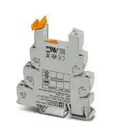 2967251: Relay Socket, DIN Rail, Screw, 12 VDC, PLC-INTERFACE Series