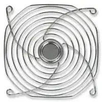 MCSC120-W6: Fan Finger Guard, Steel - Wire Form, 120mm Axial Fans, 104.8 mm, Silver