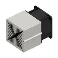 LAM 6 K 50 12: Fan / Force Cooled Heat Sink, 12VDC, 0.15 K/W, 60 mm, 60 mm, 50 mm, 70 m³/h, 53 dBA