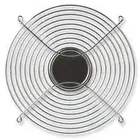 MCSC1000-W1: Fan Finger Guard, Steel - Wire Form, 254mm Axial Fans, 174 mm, Chrome