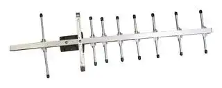 ANT-GSM-YAG11: Antenna Yagi, Pole (Mast) or Wall, GSM, 900 MHz / 1.8 GHz, 11 dB, RG 58 Lead 10m, SMA Male
