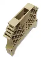 CEW35/2: End Bracket, for Use with 2.5-10 Sq mm DIN Rail Screw Clamp Terminal Blocks
