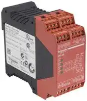 XPSAK311144P: Safety Relay, 24 VDC, 3PST-NO, XPSAK Series, DIN Rail, 1.5 A, Screw