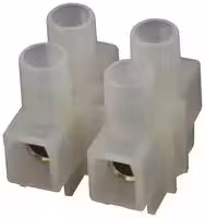 39100-1802: Panel Mount Barrier Terminal Block, 2 Row, 2 Ways, 22 AWG, 12 AWG, 8 mm, 20 A