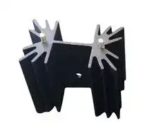 6298BG: Heat Sink, TO-220/218, 5 °C/W, TO-218, TO-220, 41.91 mm, 38 mm, 25.4 mm