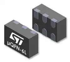 ECMF02-2HSMX6: Common Mode Filter, USB 2.0, µQFN-6