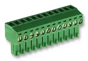 CTB92HD/12: Pluggable Terminal Block, 3.5 mm, 12 Ways, 30AWG to 16AWG, 1 mm², Screw, 10 A