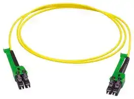 PCRS_LCAX_LCAX_A221T_01.0_SS: Fibre Optic Cable, 1 m, Singlemode, APC, 2 Fibres, LC Duplex