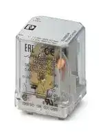 2908044: Power Relay, SPST-NO, 110 VDC, 16 A, REL-PR1 Series, Socket