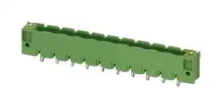 1829167: Terminal Block, Header, 7.62 mm, 3 Ways, 12 A, 250 V, Through Hole Vertical