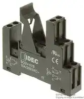 SQ2V-07B: Relay Socket, DIN Rail, Screw, 8 Pins, 8 A, 300 V, RQ Series