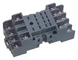 SY4S-05: Relay Socket, DIN Rail, Screw, 14 Pins, 7 A, 300 V, RU Series