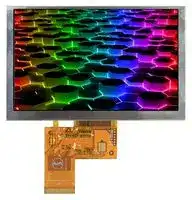 MDT0500D6IH-RGB: TFT LCD, 5 ", 800 x 480 Pixels, Landscape, RGB, 3.3V