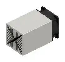 LAM 7 100 12: Fan / Force Cooled Heat Sink, 12VDC, 0.15 K/W, 70 mm, 70 mm, 100 mm, 82 m³/h, 47.4 dBA